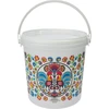 Balde alimentar GWIOZDA - com tampa, 10 L - 6 