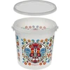 Balde alimentar GWIOZDA - com tampa, 10 L - 5 