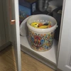 Balde alimentar GWIOZDA - com tampa, 10 L - 8 
