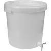 Balde fermentador 30 L com tampa e torneira - 9 
