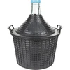 Balon do wina 10 L w koszu plastikowym ['gąsior', ' butla na wino', ' balon na wino', ' do piwa', ' do fermentacji', ' domowe wino', ' szklany balon do wina', ' do nalewek', ' do miodów pitnych']