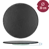 Bandeja giratória de ardósia fi30cm - 9 