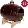 Barril 5 L "Sto Lat" - transparente - 2 