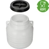 Barril de Conserva 10L - branco, alças - 2 
