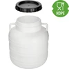 Barril de Conserva 30L - branco, alças - 2 