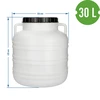 Barril de Conserva 30L - branco, alças - 8 