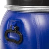 Barril para repolho, pepinos 80 L, azul com aro - 6 