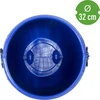 Barril para repolho, pepinos 80 L, azul com aro - 9 