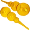 Bola de irrigação tripla (três câmaras), transparente amarela, 600 ml - 2 