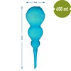 Bola de irrigação tripla (três câmaras), transparente azul, 600 ml - 5 