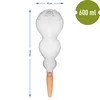 Bola de irrigação tripla (três câmaras), transparente incolor, com base de cerâmica, 600 ml - 5 