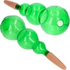 Bola de irrigação tripla (três câmaras), verde transparente com ponta de cerâmica, 600ml - 2 