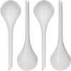Bolas de irrigação para plantas, brancas translúcidas, 400 ml, 4 peças - 8 