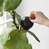 Bolas de irrigação para plantas, pretas foscas, com rolha, 400ml, 4 peças - 13 