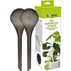 Bolas de irrigação para plantas, pretas transparentes, 400 ml, 2 unid. - 3 
