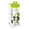 Bolas de irrigação para plantas, pretas transparentes, 400 ml, 2 unid. - 6 