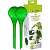Bolas de irrigação para plantas, verdes transparentes, 400 ml, 2 unid. - 3 