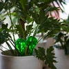 Bolas de irrigação para plantas, verdes transparentes, 400 ml, 2 unid. - 13 