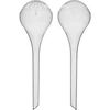 Bolas de rega para plantas, transparentes, 400 ml, 2 unid. ['bolas de rega', ' globos de rega', ' doseador de rega para flores', ' para regar flores', ' humidificadores para plantas', ' rega de flores', ' rega de plantas', ' doseadores de rega para vasos', ' para regar flores', ' para plantas em vaso', ' sistema de rega', ' bola de rega', ' doseador de água para vasos', ' bolas para plantas', ' doseador para plantas', ' rega de plantas', ' bola de rega']