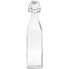 Butelka 1L z hermetycznym zamknięciem - kwadratowa - 11 butelka do alkoholu, butelki ozdobne na alkohol, butelka szklana na alkohol, butelki do bimbru na wesele, butelka na nalewkę, butelka do wina, butelki na wino, nalewka