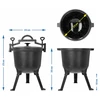 Caldeirão de caçador de ferro fundido com interior esmaltado, 8 L - 5 