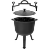 Caldeirão esmaltado, 10l, de ferro fundido - 2 