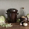Cerâmica - panela de 10l para fermentação com vedação de água e tampa - 2 