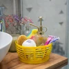 Cesta de plástico para Dam 5L, amarela - 9 