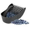 Colhedor de pequenos frutos de plástico, preto - 5 