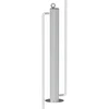 Coluna de filtração de aço inoxidável, suspensa, com acessórios e carvão ativado incluídos - 2 