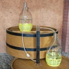 Coluna de filtração de vidro com alcoômetro, tubo de silicone e carvão de coco - 7 