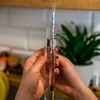 Coluna de filtração de vidro com alcoômetro, tubo de silicone e carvão de coco - 8 
