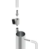 Coluna de filtração premium de aço inoxidável, com acessórios e carvão ativado incluídos - 3 