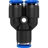 Conector plug-in 10 mm, tipo Y - 1 peça - 4 