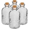 Conjunto de garrafinhas com rolhas, 240 ml - 4 unid. - 2 