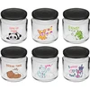 Conjunto de iogurteira e potes para crianças - 7 