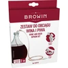 Conjunto para decantação de vinho com suporte e grampo - 5 
