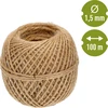 Corda de juta 1,5 mm/100 m/100 g - 4 