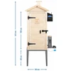 Defumador com Wi-Fi, 200 L - dragON WOOD 100IQ com módulo de aquecimento elétrico e controlador - 14 
