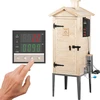 Defumador de jardim de madeira 200 L – dragON Wood 100E com módulo de aquecimento elétrico e controlador - 3 