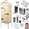 Defumador elétrico dragON PLYWOOD NATURE 100E com módulo de aquecimento elétrico e controlador - 2 