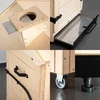 Defumador sem moldura dragON PLYWOOD NATURE com controlador Wi-Fi, 200L - 6 