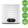 Desidratador para cogumelos, frutas, vegetais e ervas com regulação de temperatura, 240W, branco - 9 