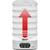 Desidratador para cogumelos, frutas, vegetais e ervas com regulação de temperatura, 240W, branco - 10 