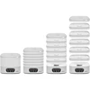 Desidratador para cogumelos, frutas, vegetais e ervas com regulação de temperatura, 240W, branco - 11 