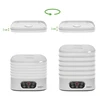 Desidratador para cogumelos, frutas, vegetais e ervas com regulação de temperatura, 240W, branco - 12 