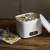 Desidratador para cogumelos, frutas, vegetais e ervas com regulação de temperatura, 240W, branco - 16 
