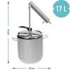 Destilador Pot-Still na panela de pressão 17 L - 8 