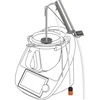 Destylator Aroma Plus na robota kuchennego - 7 destylator Browin, destylator na robota kuchennego, destylator z chłodnicą, destylacja z użyciem robota kuchennego, destylacja z robotem kuchennym, czysty destylat, zestaw destylacyjny, zestaw do destylacji, zestaw destylacyjny do rozbudowy, dodatkowe wykorzystanie robota kuchennego