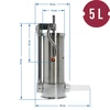 Enchidoira vertical 5kg - 10 